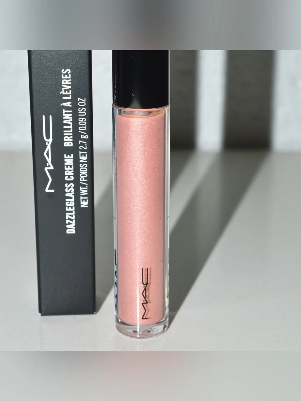 MAC Cosmetics Dazzleglass Lipgloss *SOFT DAZZLE* Limited Edition Pale Pink BNIB